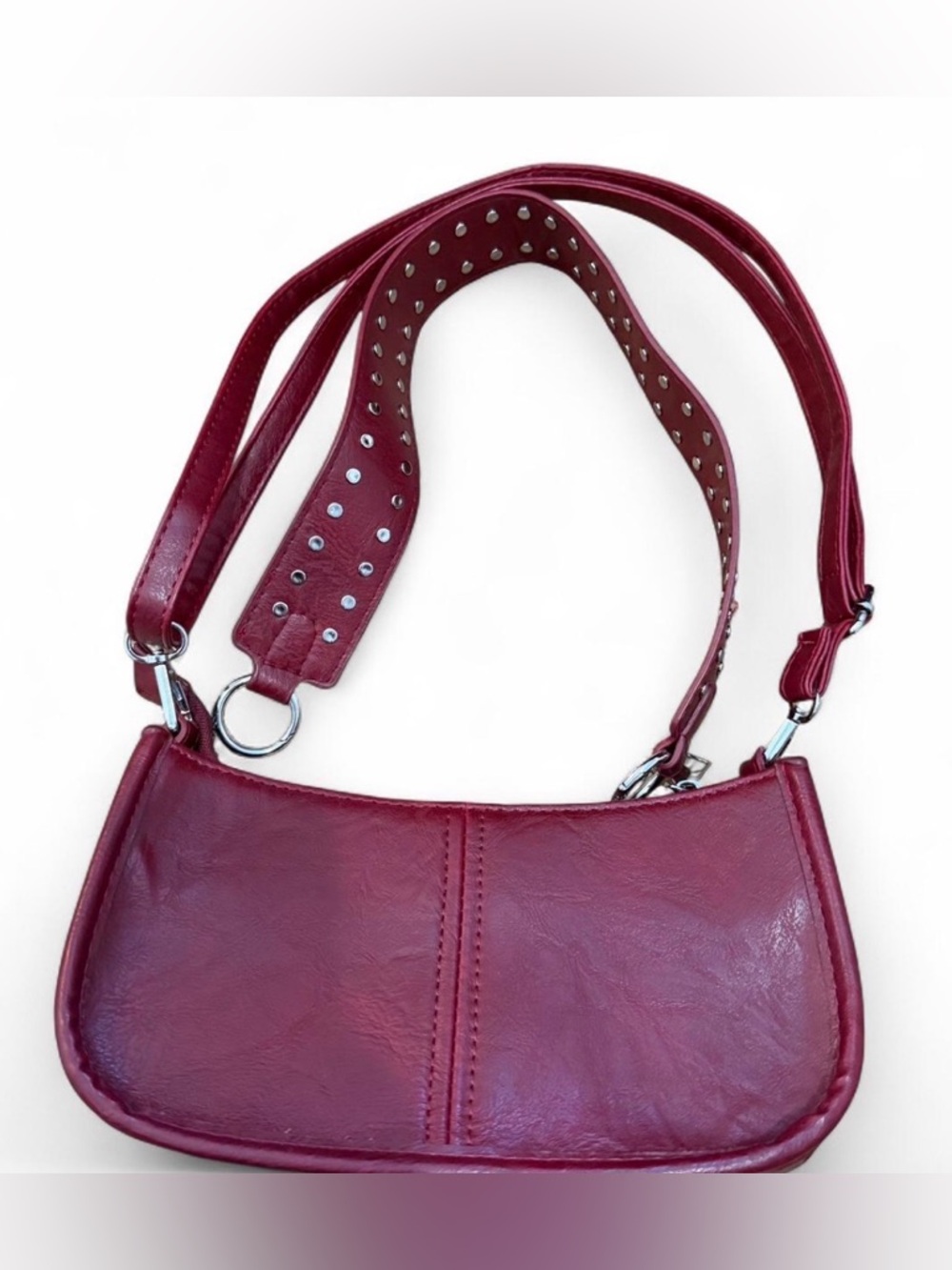 Burgundy Shoulder Bag